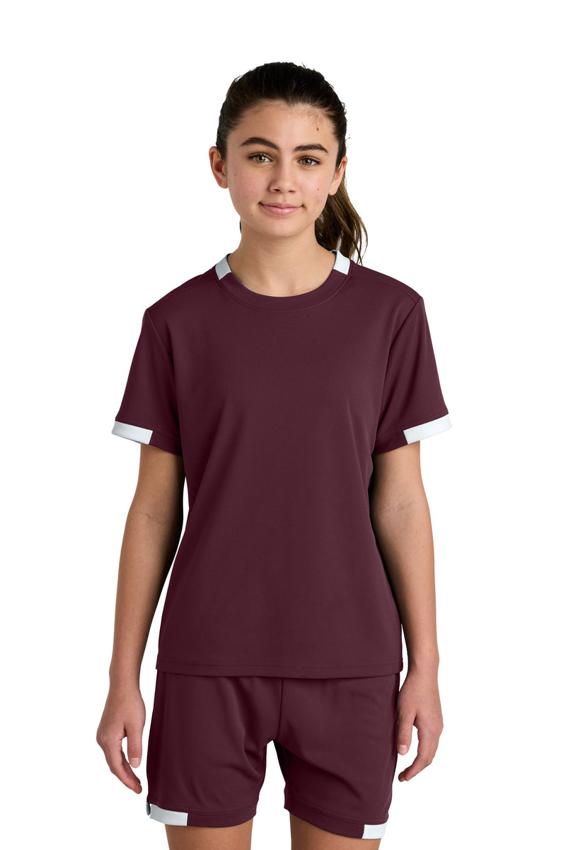 DRIEQUIP Youth Club Short Sleeve Crew with 100% Recycled Fabric
