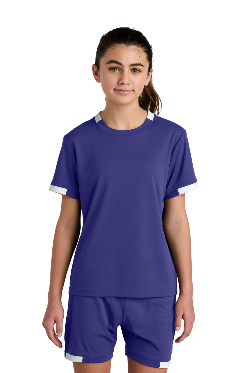 DRIEQUIP Youth Club Short Sleeve Crew with 100% Recycled Fabric