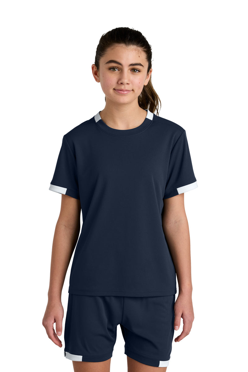 DRIEQUIP Youth Club Short Sleeve Crew with 100% Recycled Fabric
