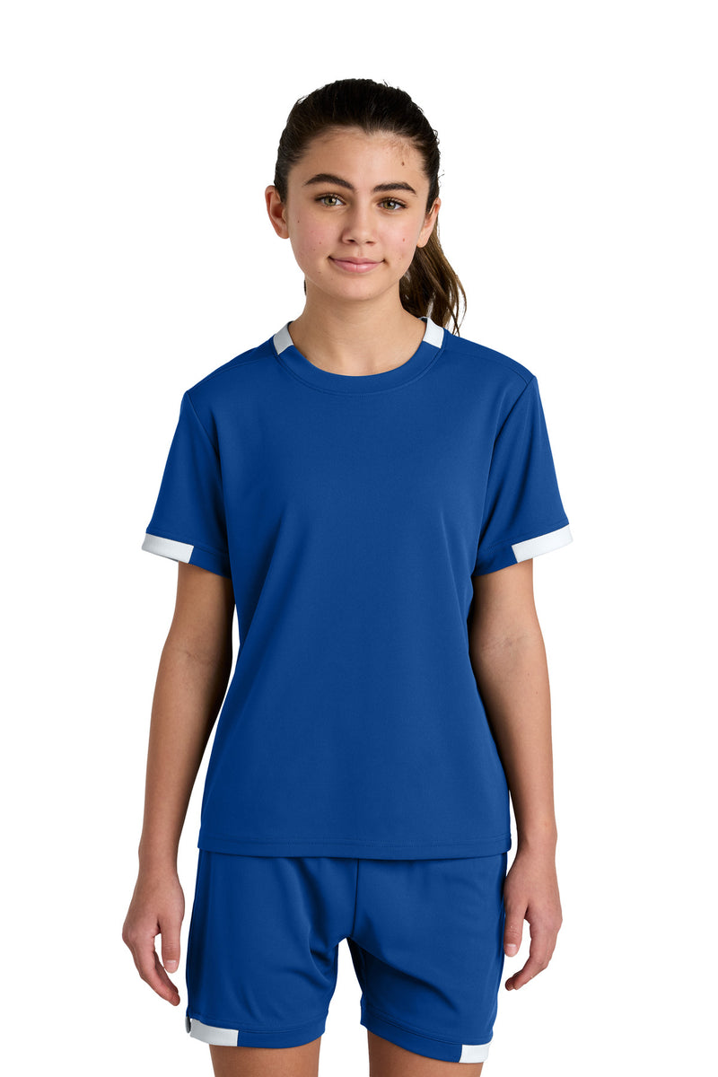 DRIEQUIP Youth Club Short Sleeve Crew with 100% Recycled Fabric