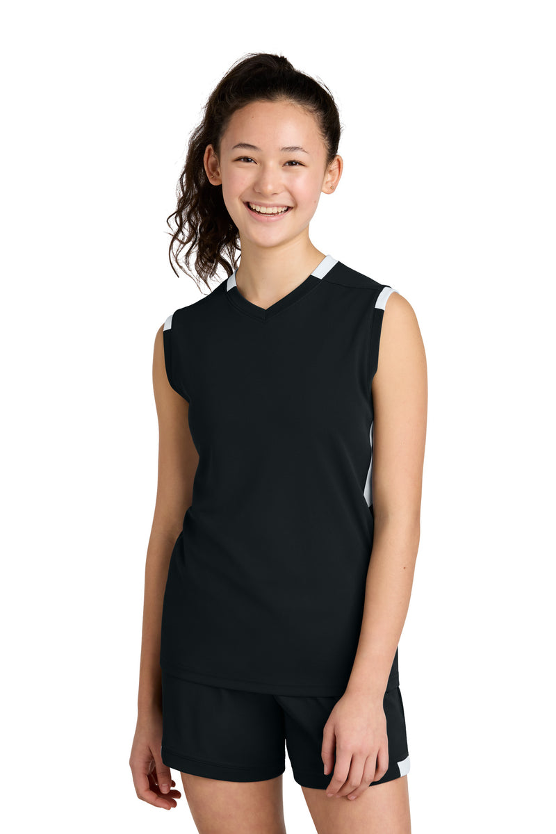 DRIEQUIP Youth Club Sleeveless V-Neck with Recycled Polyester