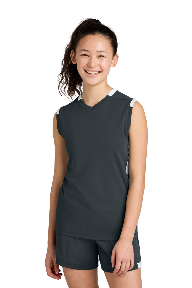 DRIEQUIP Youth Club Sleeveless V-Neck with Recycled Polyester