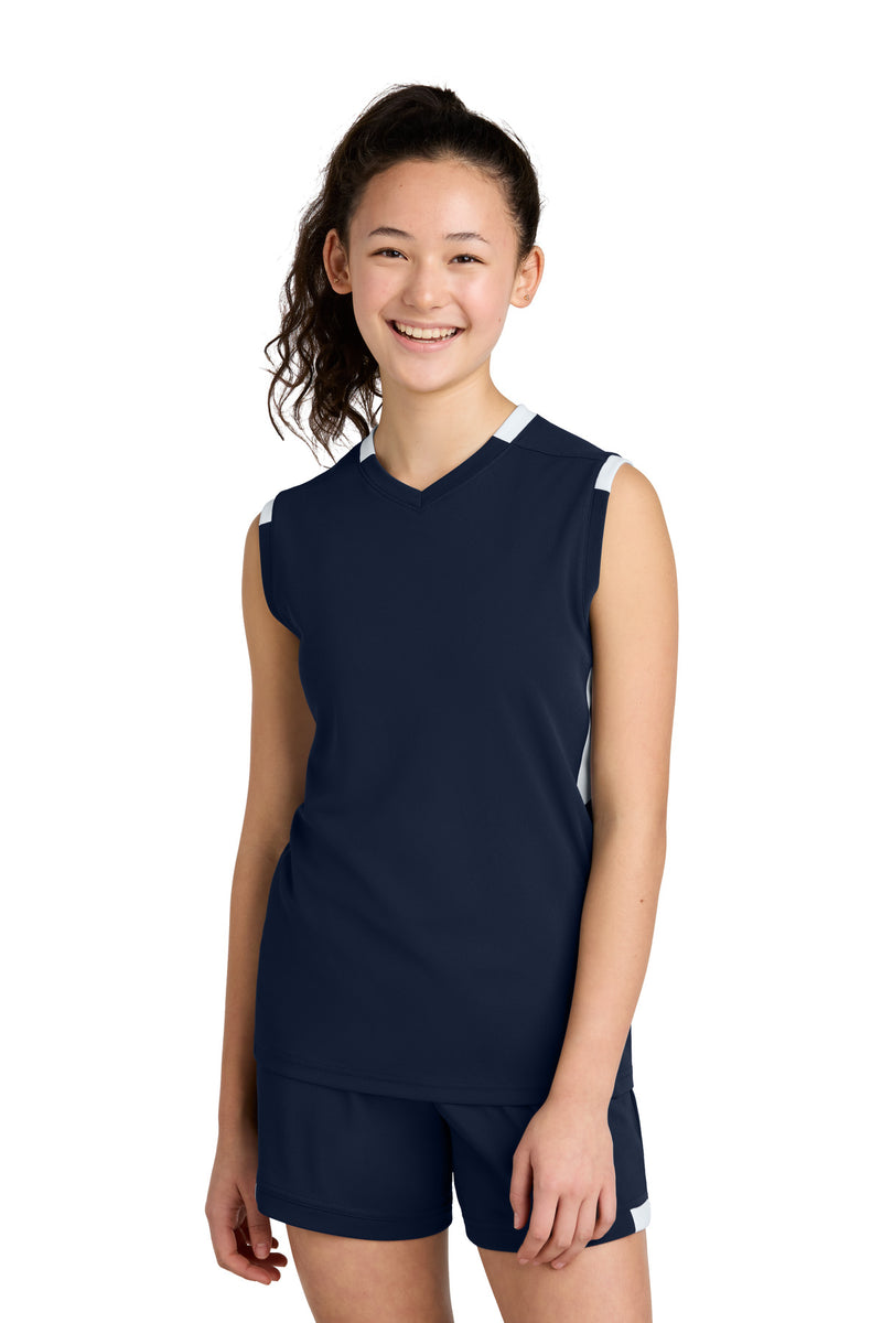 DRIEQUIP Youth Club Sleeveless V-Neck with Recycled Polyester
