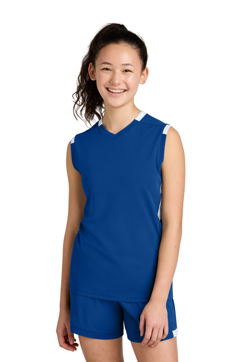 DRIEQUIP Youth Club Sleeveless V-Neck with Recycled Polyester