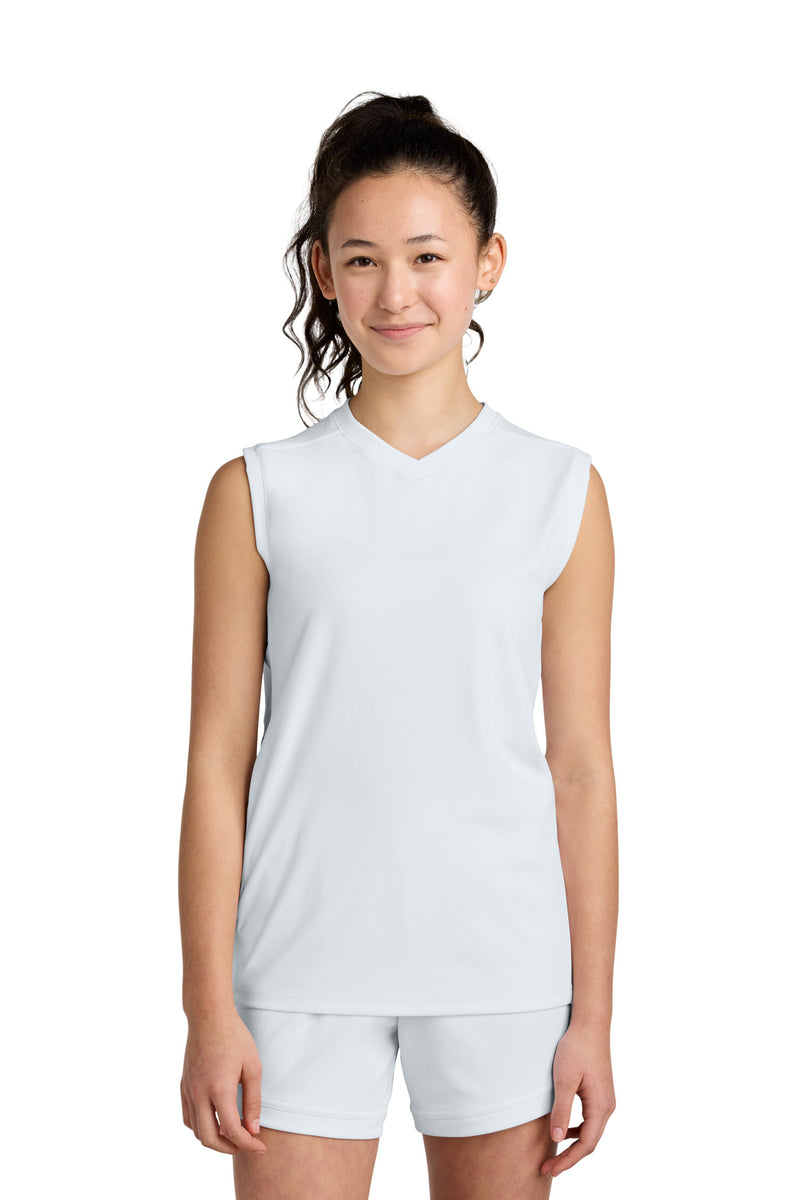 DRIEQUIP Youth Club Sleeveless V-Neck with Recycled Polyester