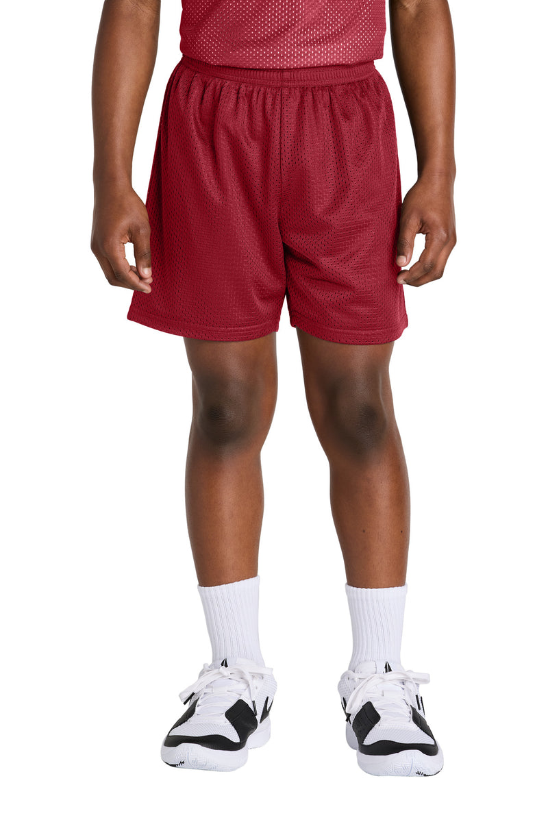 DRIEQUIP Youth Moisture Wicking Mesh 5" Short