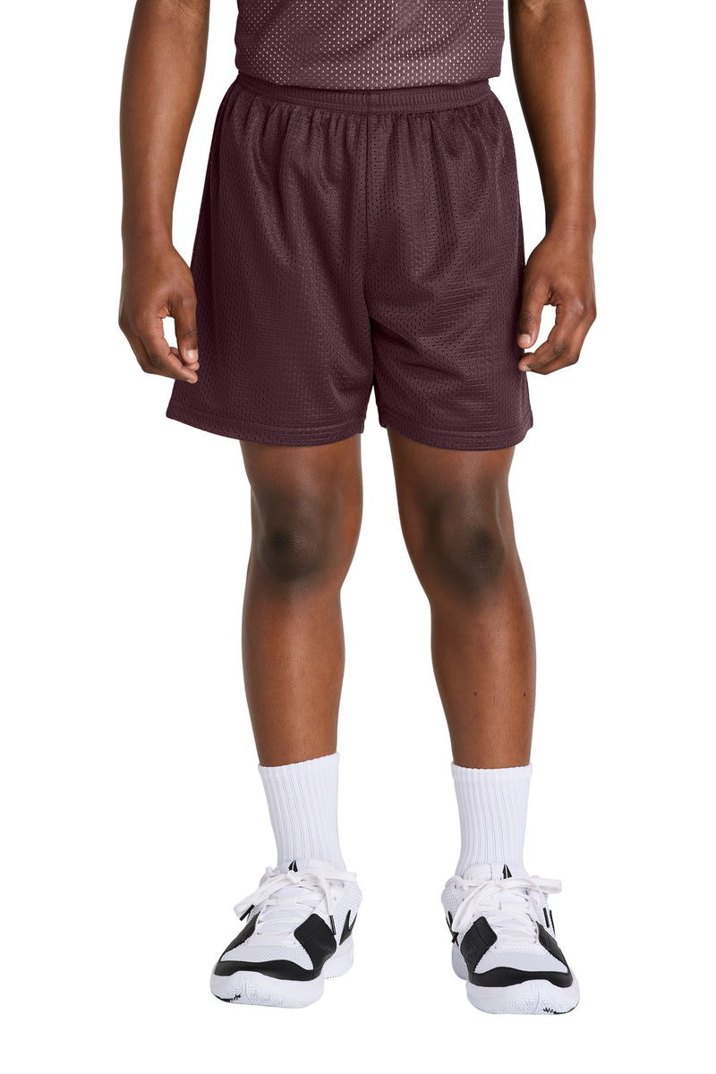 DRIEQUIP Youth Moisture Wicking Mesh 5" Short
