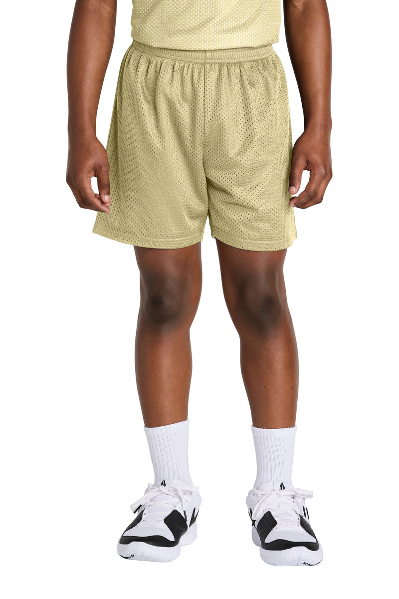 DRIEQUIP Youth Moisture Wicking Mesh 5" Short