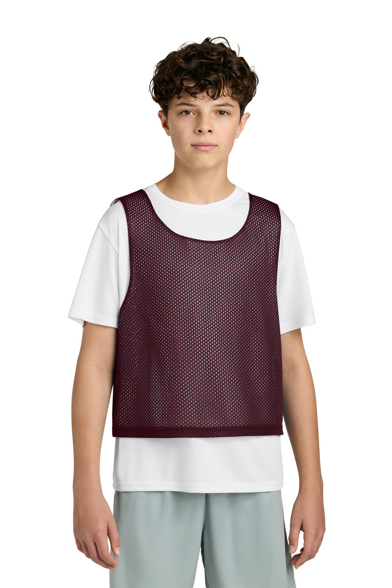 DRIEQUIP Youth Lacrosse Reversible Pinnie with Moisture-Wicking Mesh