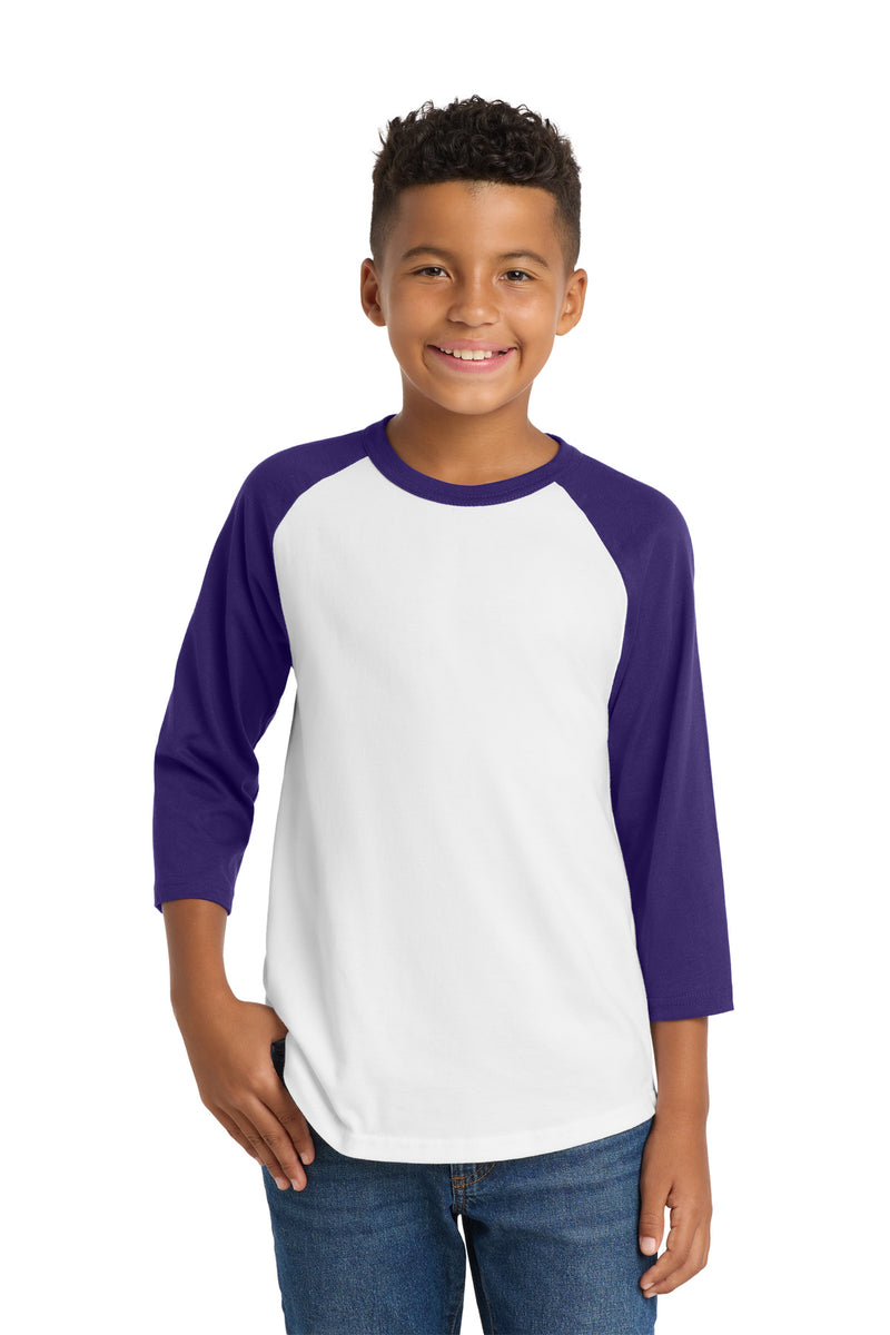 DRIEQUIP Youth Colorblock Raglan Jersey
