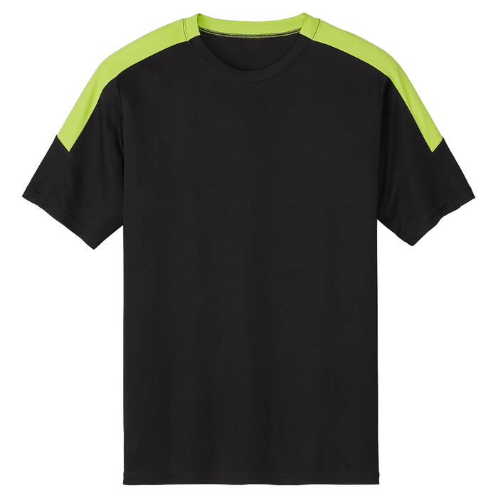 Black/Lime Shock Alliance Crew Tee