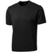 Black youth moisture wicking shirt