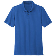 Men's Moisture-Wicking Heavyweight Pique Polo in Blue Note