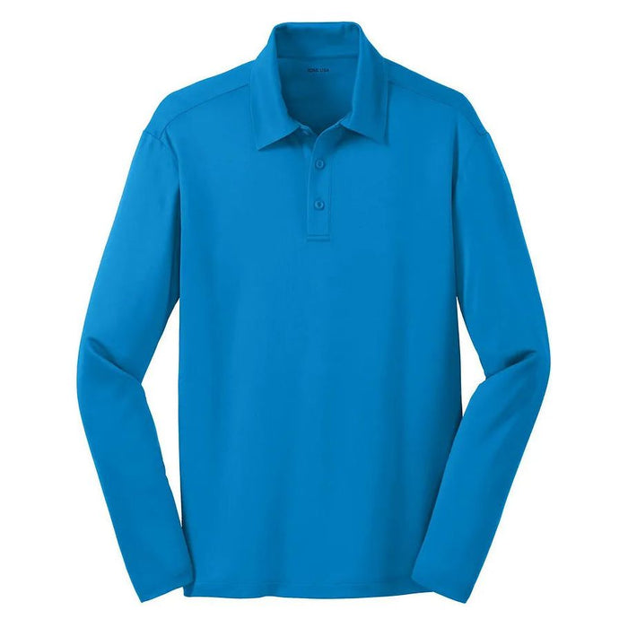 Dri-Equip Moisture Wicking Long Sleeve Polo