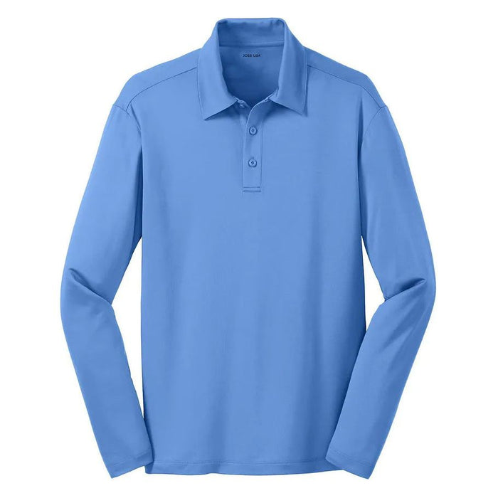 Dri-Equip Moisture Wicking Long Sleeve Polo