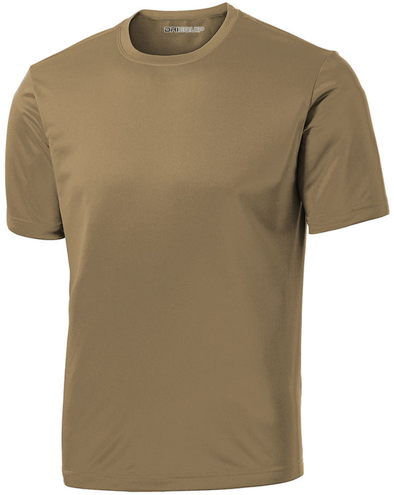 DRIEQUIP Men's Short Sleeve Moisture Wicking Athletic T-Shirts | XS-4XL