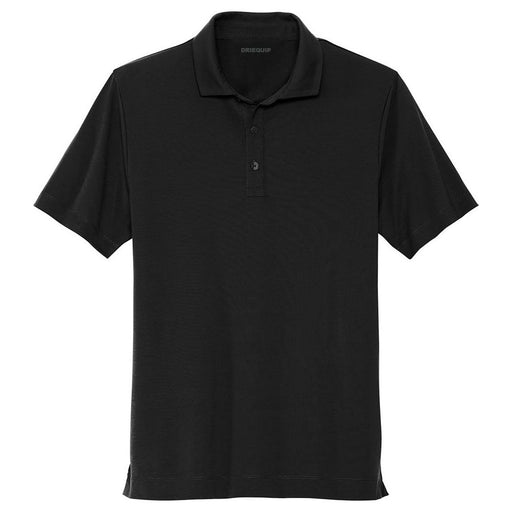 Black Men's Comfort-Tech Golf Shirt