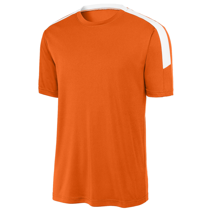 Deep Orange/White Alliance Crew Tee