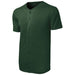 Forest Green Men's Moisture Wicking Tough Mesh Full-Button Jersey