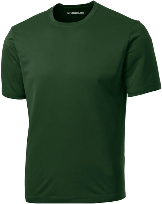 DRIEQUIP Men's Short Sleeve Moisture Wicking Athletic T-Shirts | XS-4XL