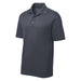 Men's Moisture Wicking Short Sleeve Polo in Graphite – a sleek and modern gray for a contemporary and polished look.