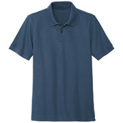 Discover the sophisticated Insignia Blue shade in the Men's Moisture-Wicking Heavyweight Pique Polo