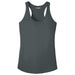 Iron Grey Ladies Moisture Wicking Racerback Tank Top