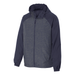 Navy Heather/Navy Stormy Heather Rain Jacket