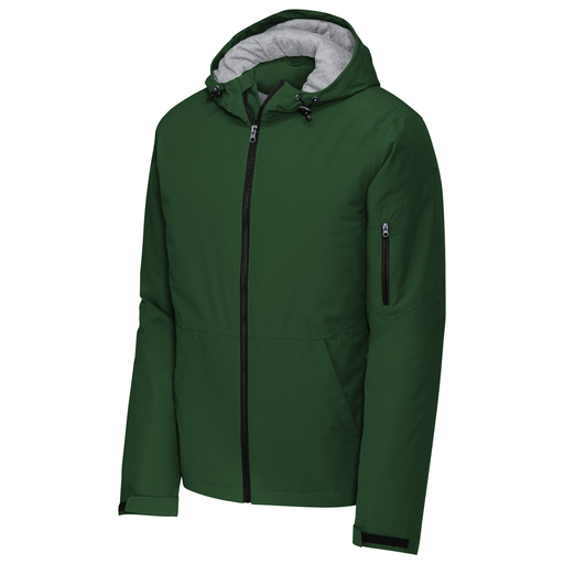 Forest Green Waterproof Insulated Jacket