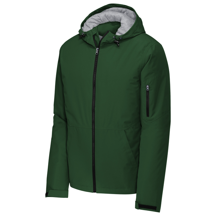 Forest Green Waterproof Insulated Jacket