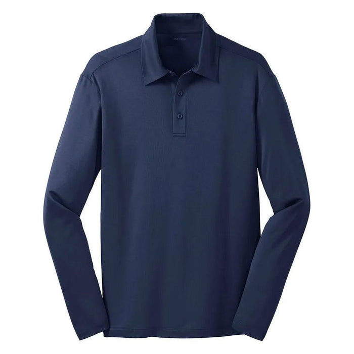 Dri-Equip Moisture Wicking Long Sleeve Polo