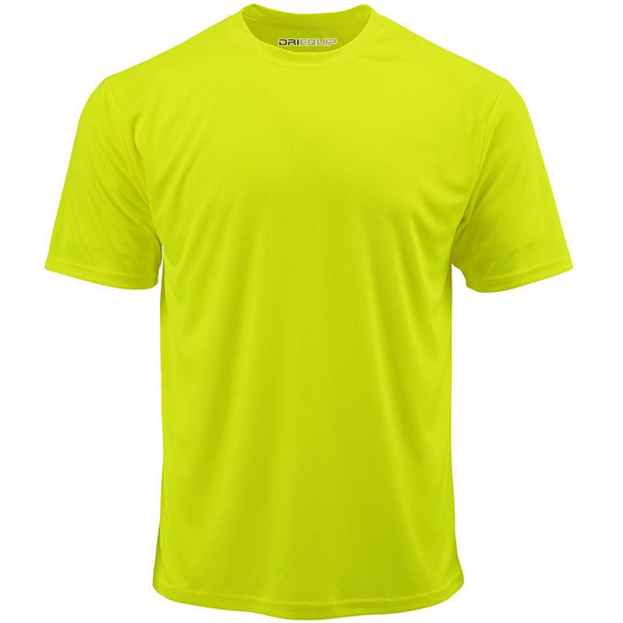 DRIEQUIP Men's Big & Tall Short Sleeve Moisture Wicking Athletic T-Shirts