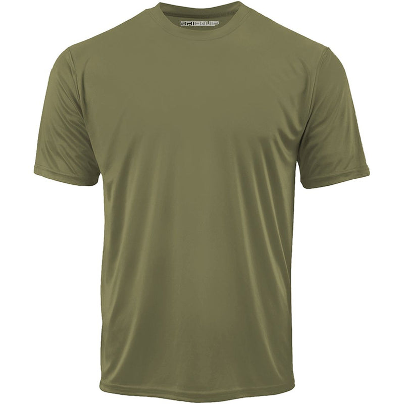 DRIEQUIP Men's Big & Tall Short Sleeve Moisture Wicking Athletic T-Shirts (TALL SIZING)