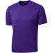 Purple youth moisture wicking shirt