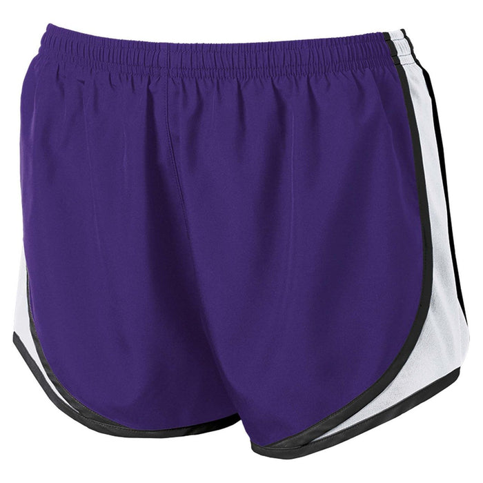 Purple/White/Black Short