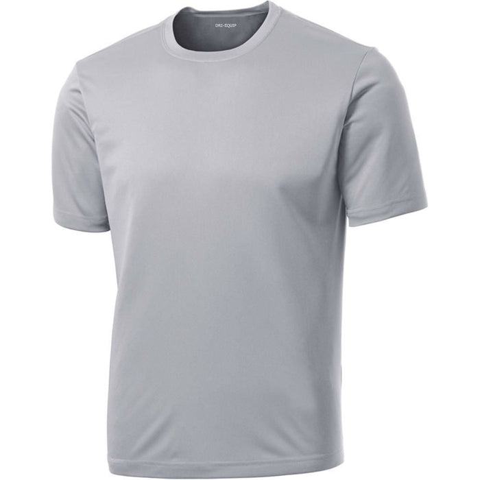 Silver youth moisture wicking shirt