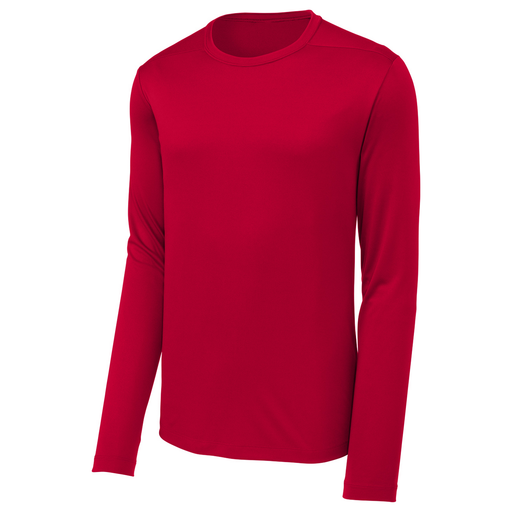 Deep Red Sun Guard Long Sleeve Tee