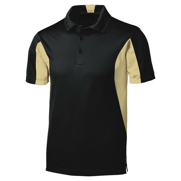 Black/Vegas Gold Polo