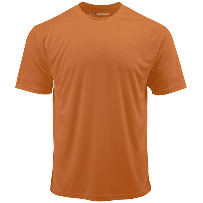 DRIEQUIP Men's Big & Tall Short Sleeve Moisture Wicking Athletic T-Shirts