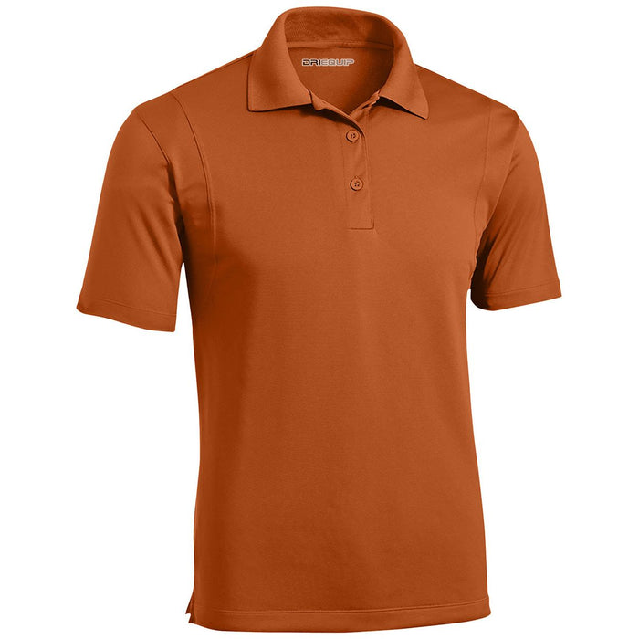 DRI-EQUIP Mens Moisture Wicking Micropique Golf Polos in Regular, Big & Tall