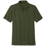 Men's Moisture-Wicking Heavyweight Pique Polo in Townsend Green
