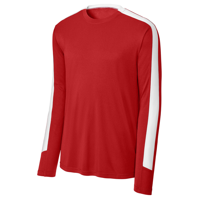 True Red/White Alliance Crew Long Sleeve Tee