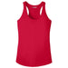 Red Ladies Moisture Wicking Racerback Tank Top