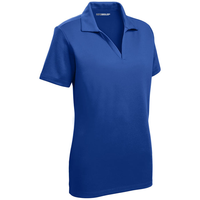 Women's Dri-Equip Short Sleeve Racer Mesh Polo Shirts in Size 3XL-4XL