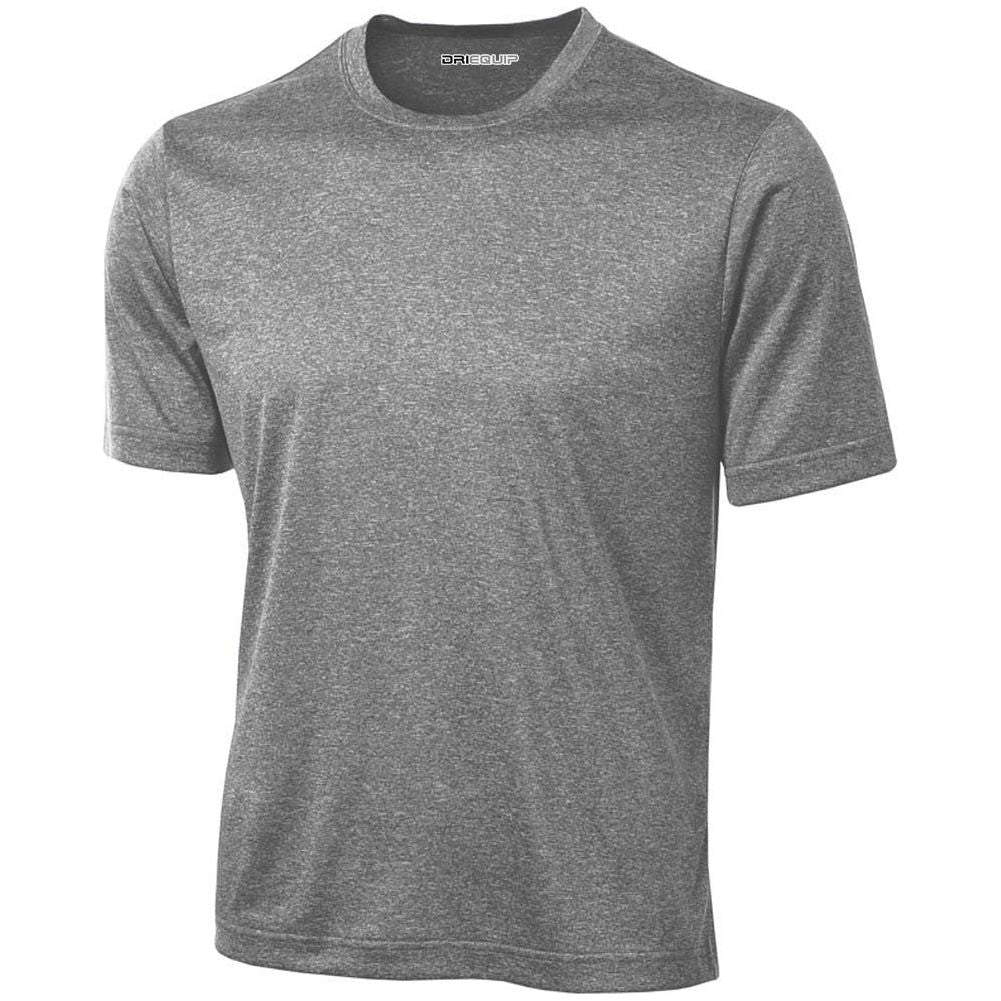 DRIEQUIP Men's Big & Tall Short Sleeve Moisture Wicking Athletic T-Shirts