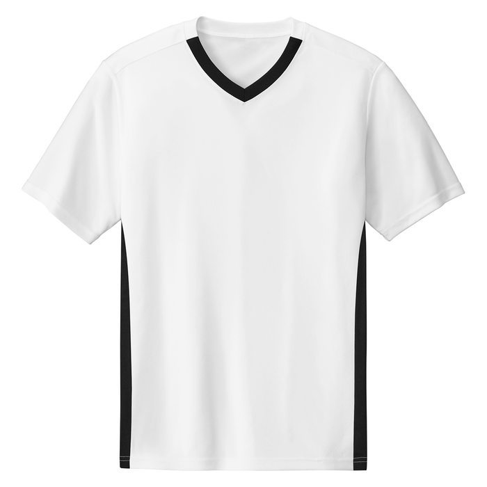 White/Black Alliance V-Neck