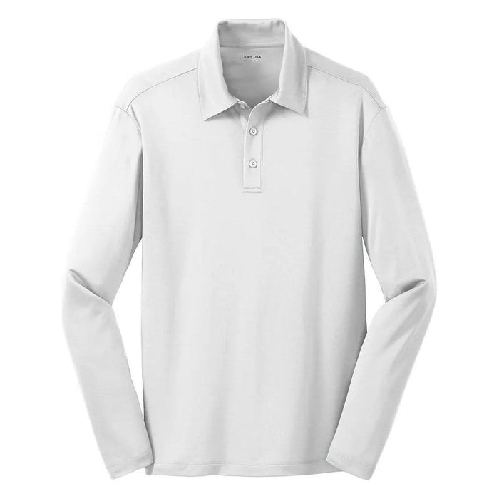 Dri-Equip Moisture Wicking Long Sleeve Polo