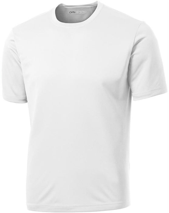 DRIEQUIP Men's Short Sleeve Moisture Wicking Athletic T-Shirts | XS-4XL