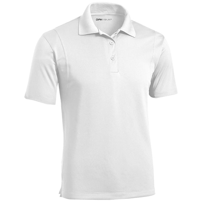 DRI-EQUIP Mens Moisture Wicking Micropique Golf Polos in Regular, Big & Tall