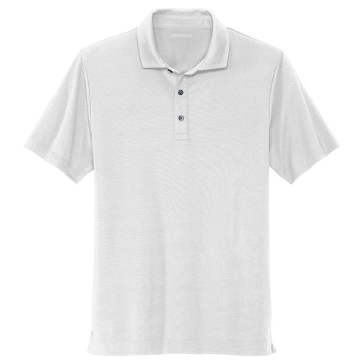 White Men's Comfort-Tech Golf Shirt